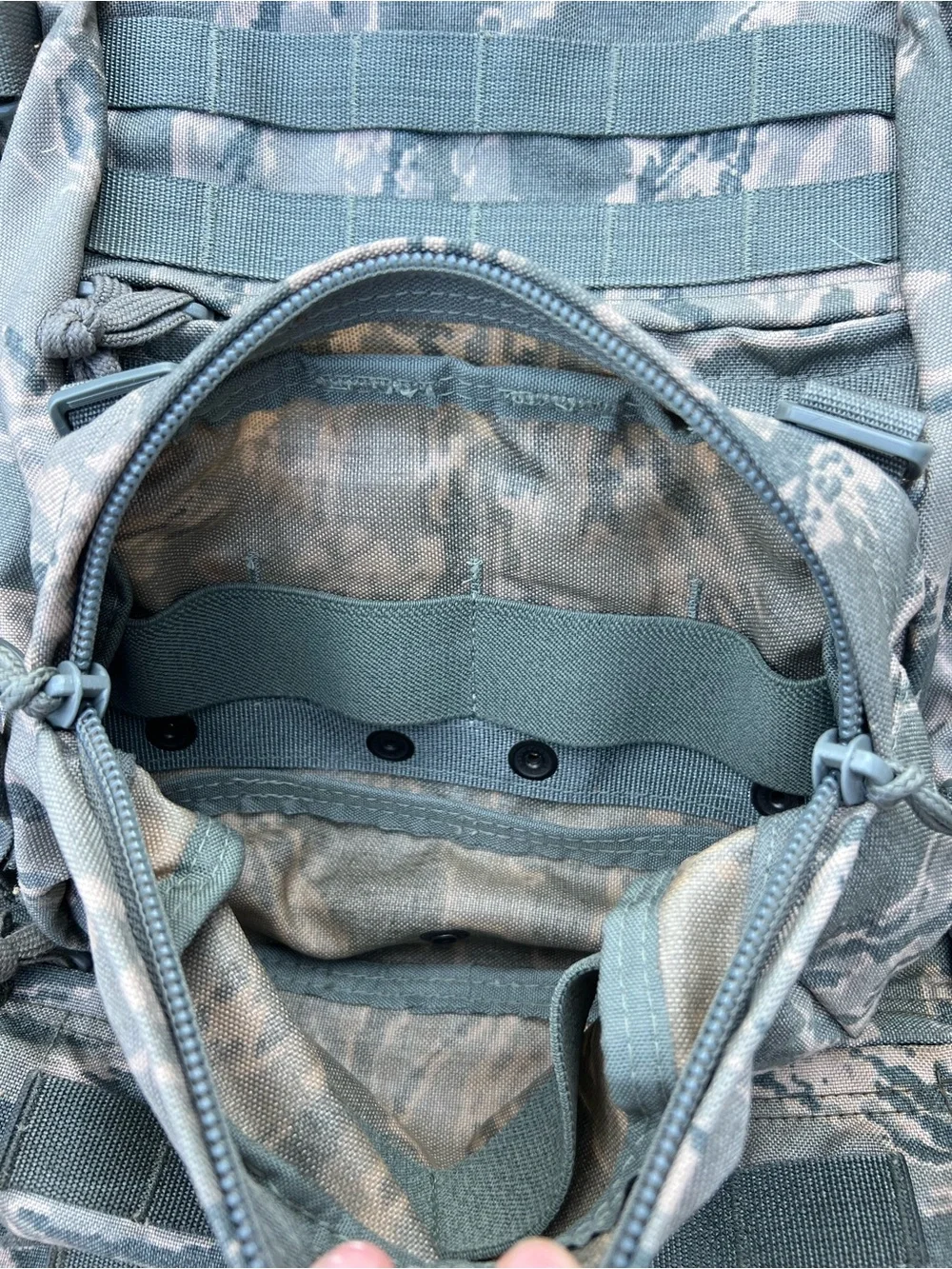 GCS Military Tactical Camo Large Heavy Duty Backpack Bag Made In USA